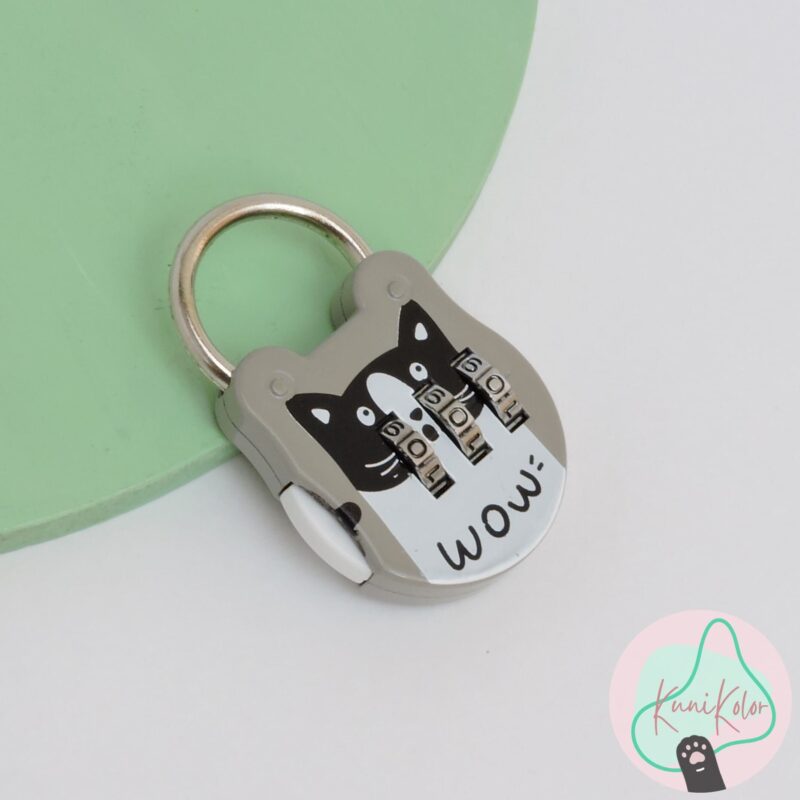 Candado numerico gaticos kawaii 06