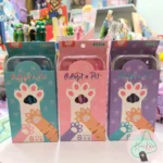 Papelería kawaii Kunikolor 27 Kit geometrico huellita ocho piezas transportador reglas portaminas borraodr compas kunikolor 1 Kit geometrico huellita con ocho piezas: transportador, regla, portaminas, borrador, compas y escuadras