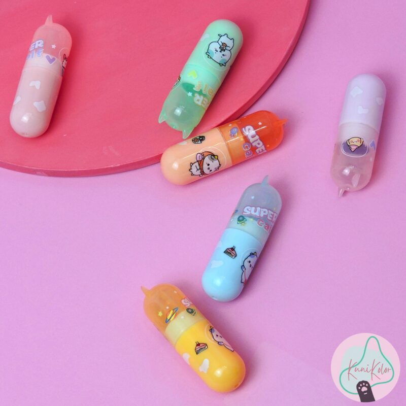Sellos de vaquita kawaii por 6