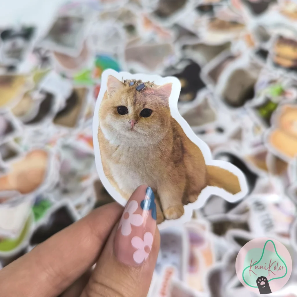Stickers gatos kawaii kunikolor 2