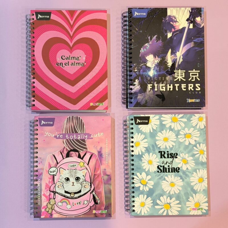 Cuaderno multimaterias argollado