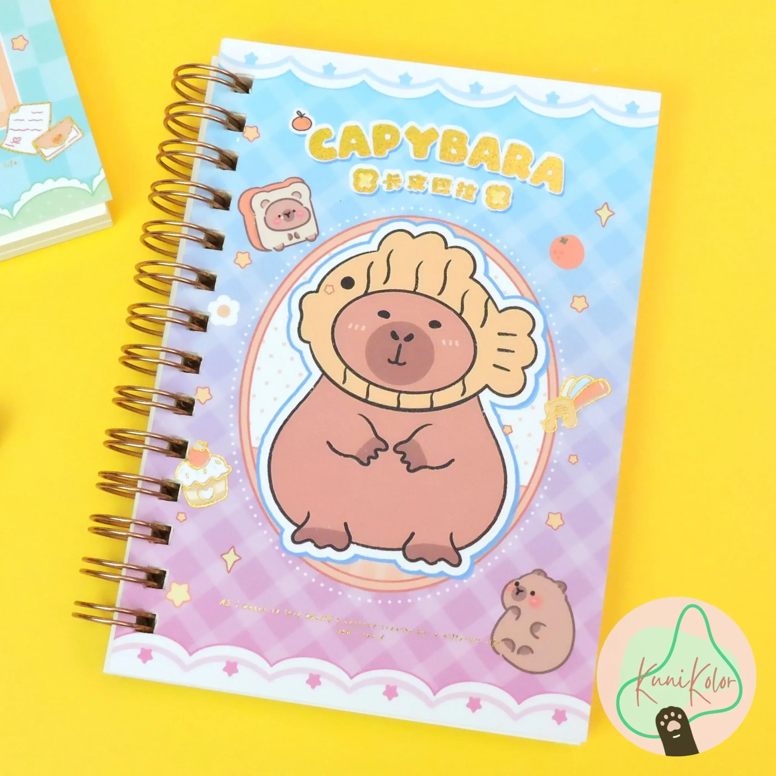 Libreta capibara kawaii 5 Agenda pequena rayada capibaras kawaii kunikolor 05 1 scaled Libreta capibara kawaii - Image 5
