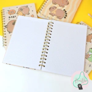 Cuaderno capibara kawaii