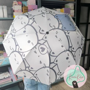 Sombrilla estampada gaticos