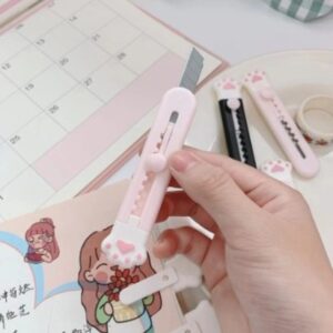 Bisturí huella rosa con clip