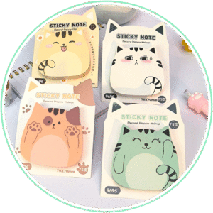Papelería kawaii Kunikolor 3 Coleccion kunikolor productos kawaii forma gatos sin fondo Gatos