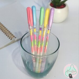 Esfero degradado tonos pastel