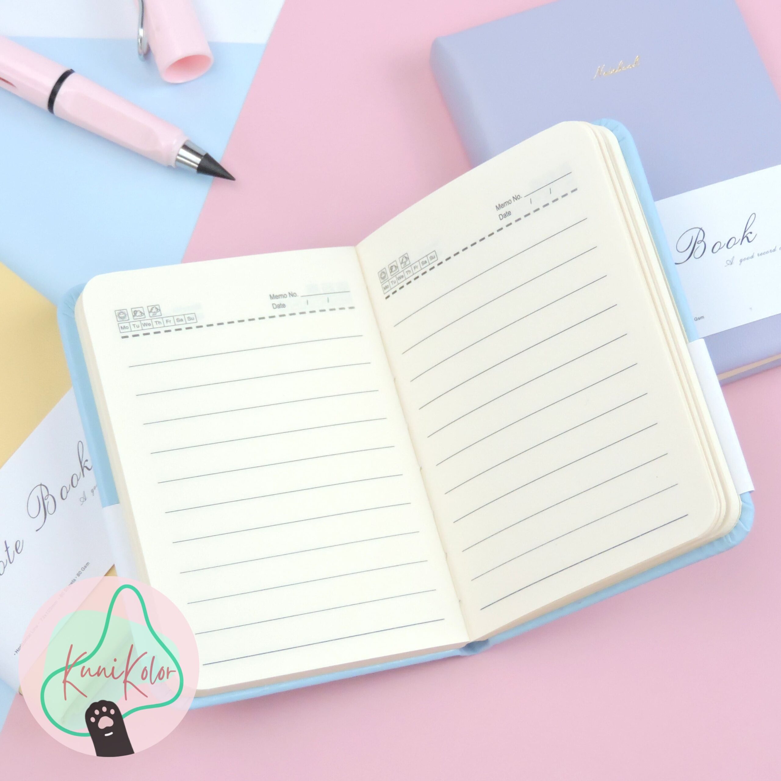 Mini agenda color pastel 2 Mini agenda pastel note book hojas rayadas kunikolor 08 scaled Mini agenda color pastel - Image 2