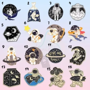 Pin metálico Astronauta