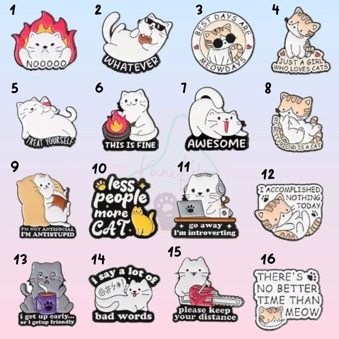 Pin metálico Gatos2 1 Pines metalicos gatos kunikolor 03 Pin metálico Gatos2