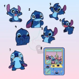 Pin metálico Stitch