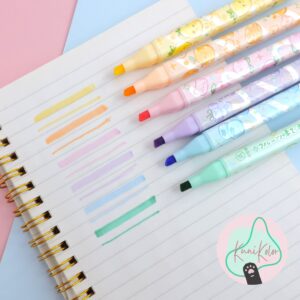 Resaltadores borrables fruticas x6