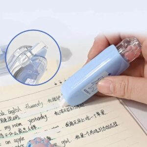 Corrector en cinta huella retractil