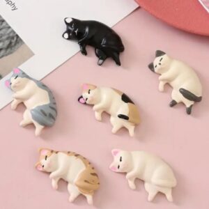 Imán gatico dormilón