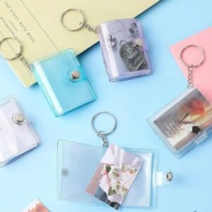 Mini álbum fotos llavero