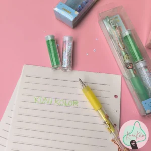 Kit esfero pegante + escarcha y decoraciones