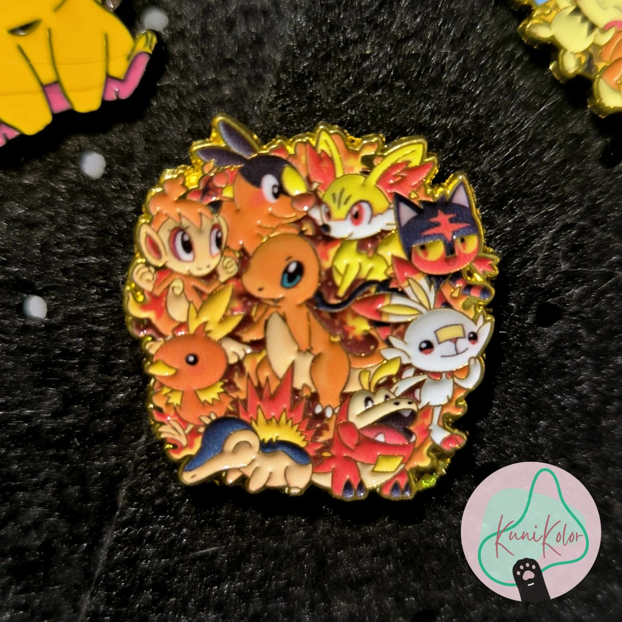 Pin Tipos de Pokemones en Metal Esmaltado 4 Pin tipos de pokemones kunikolor kawaii 03 Pin Tipos de Pokemones en Metal Esmaltado - Image 4