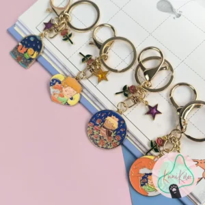 Llavero El Principito Dorado