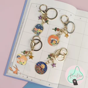 Llavero El Principito Dorado