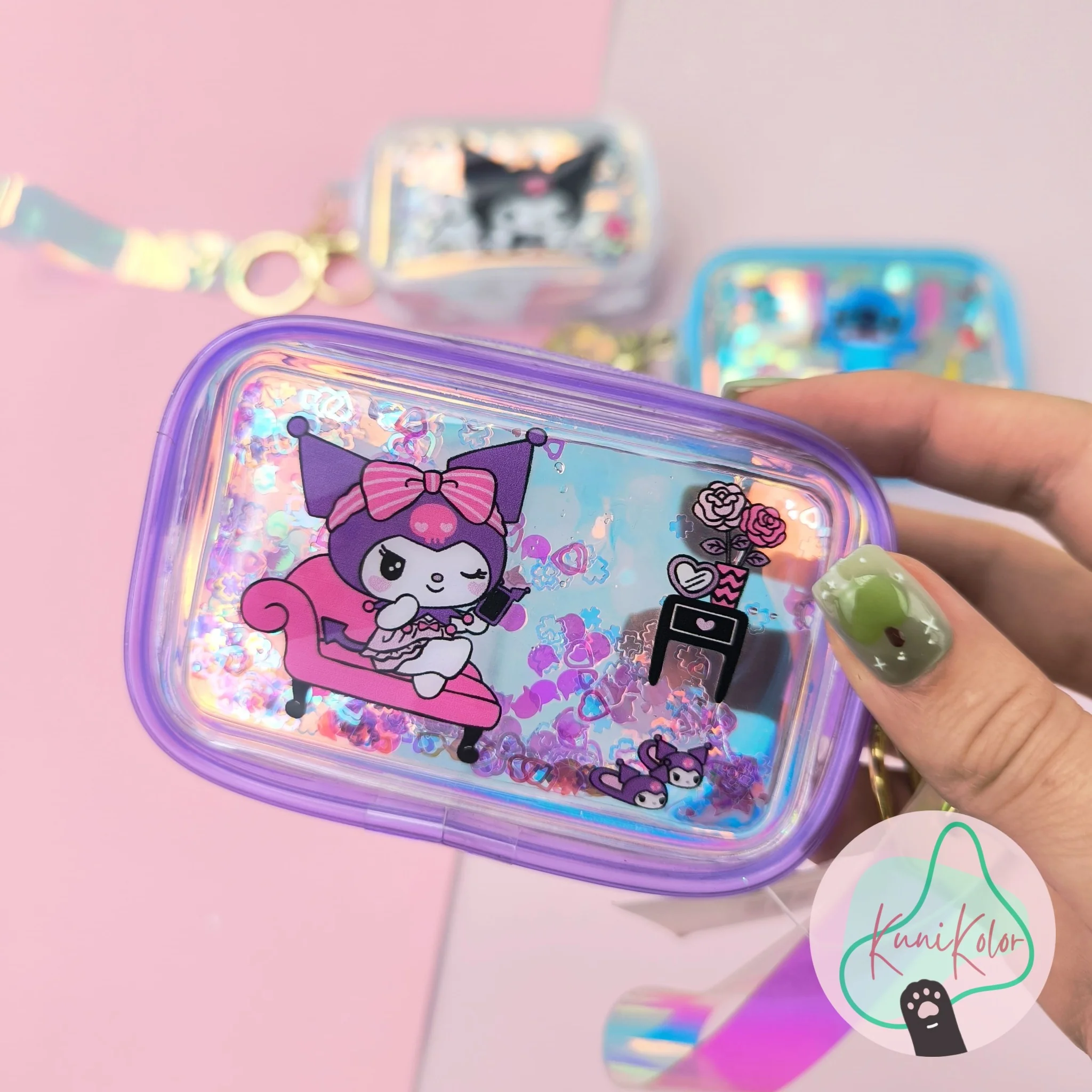 Monedero Kawaii Transparente con Agua 2 monedero kawaii transparente con agua kunikolor 02 Monedero Kawaii Transparente con Agua - Image 2