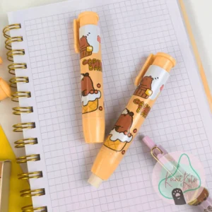 Borrador Retráctil Capibara Kawaii