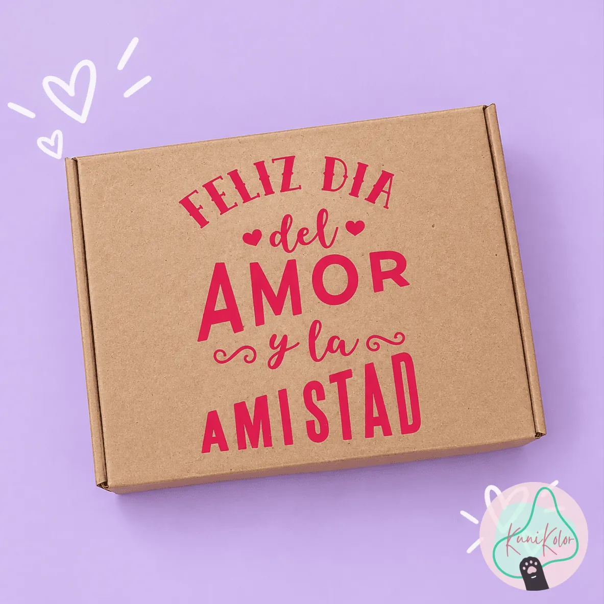 Kit Cute Glow by @natu.makeup 2 Caja personalizada amor y amistad kunikolor kawaii Kit Cute Glow by @natu.makeup - Image 2