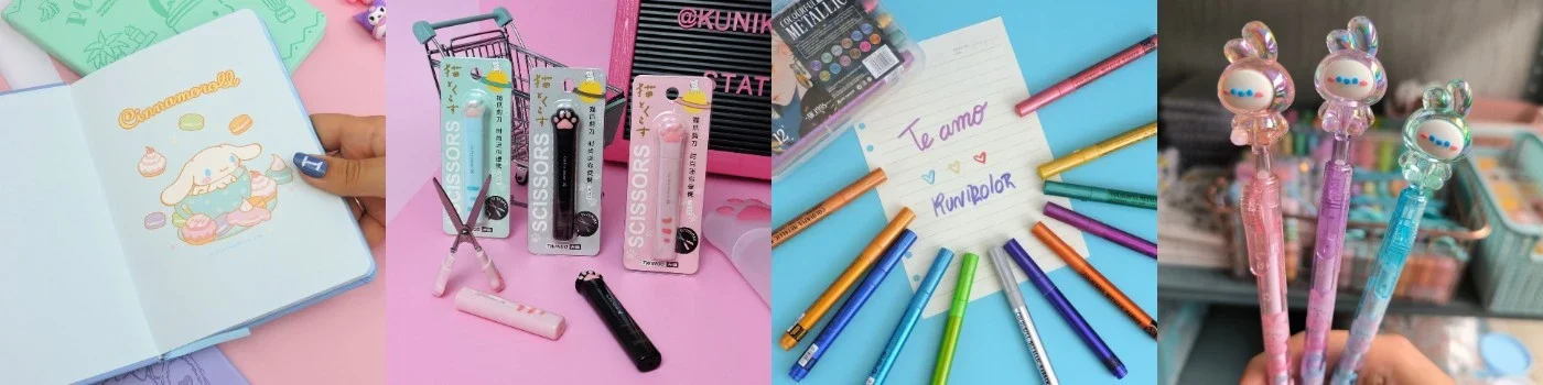 Banner-papeleria-kawaii-kunikolor-en-colombia-agendas-stickers-pines-marcadores-accesoros-creativos-(1400 x 350 px)